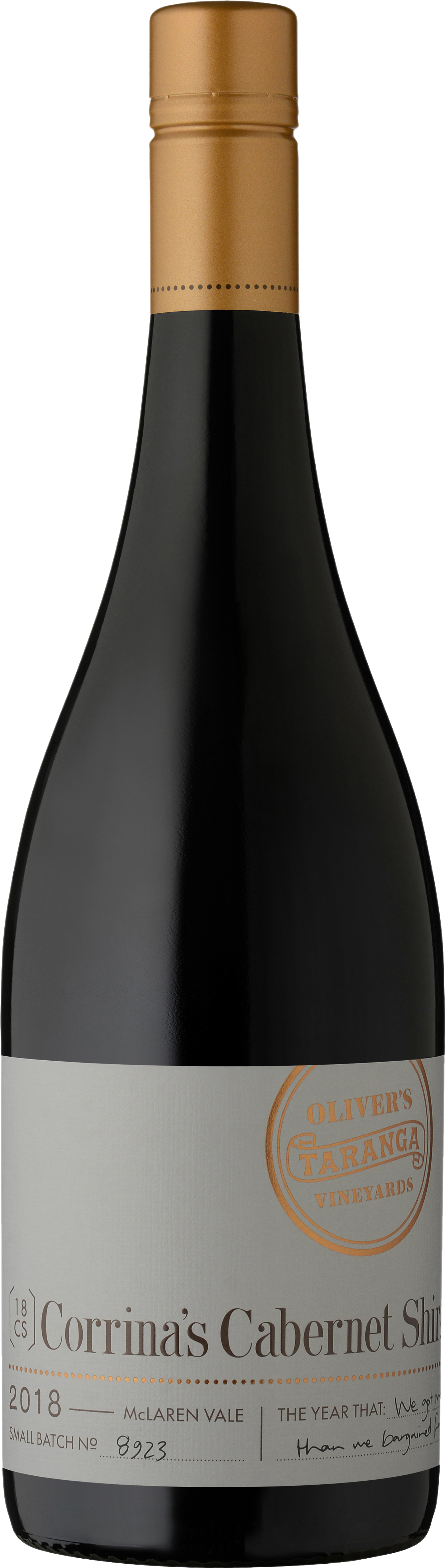Oliver's Taranga Vineyards Corrina's Small Batch McLaren Vale Cabernet Shiraz 2018